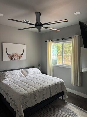 2 間睡房、書桌、免費 Wi-Fi、床單