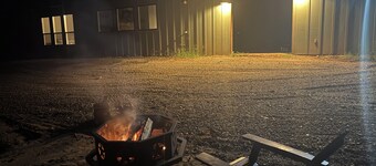 Relax and unwind at this peaceful 2-bedroom, 1-bath cabin off Hugo lake.