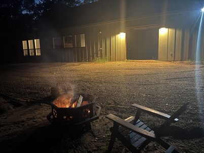 Relax and unwind at this peaceful 2-bedroom, 1-bath cabin off Hugo lake.