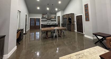 Clock out and relax at this 2-bedroom, 1-bath cabin off Hugo lake.