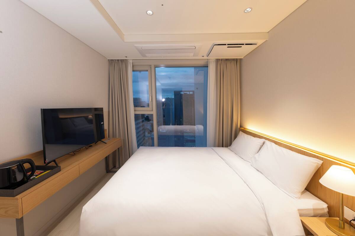 Standard Double Room | In-room safe, blackout drapes, iron/ironing board (on request)