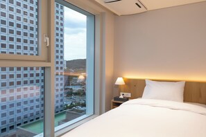 غرفة فردية - منظر للمدينة | خزنة داخل الغرفة وواي فاي مجانًا