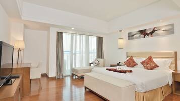 Superior Double Room, Balcony, City View | In-room safe, blackout curtains, iron/ironing board, free WiFi