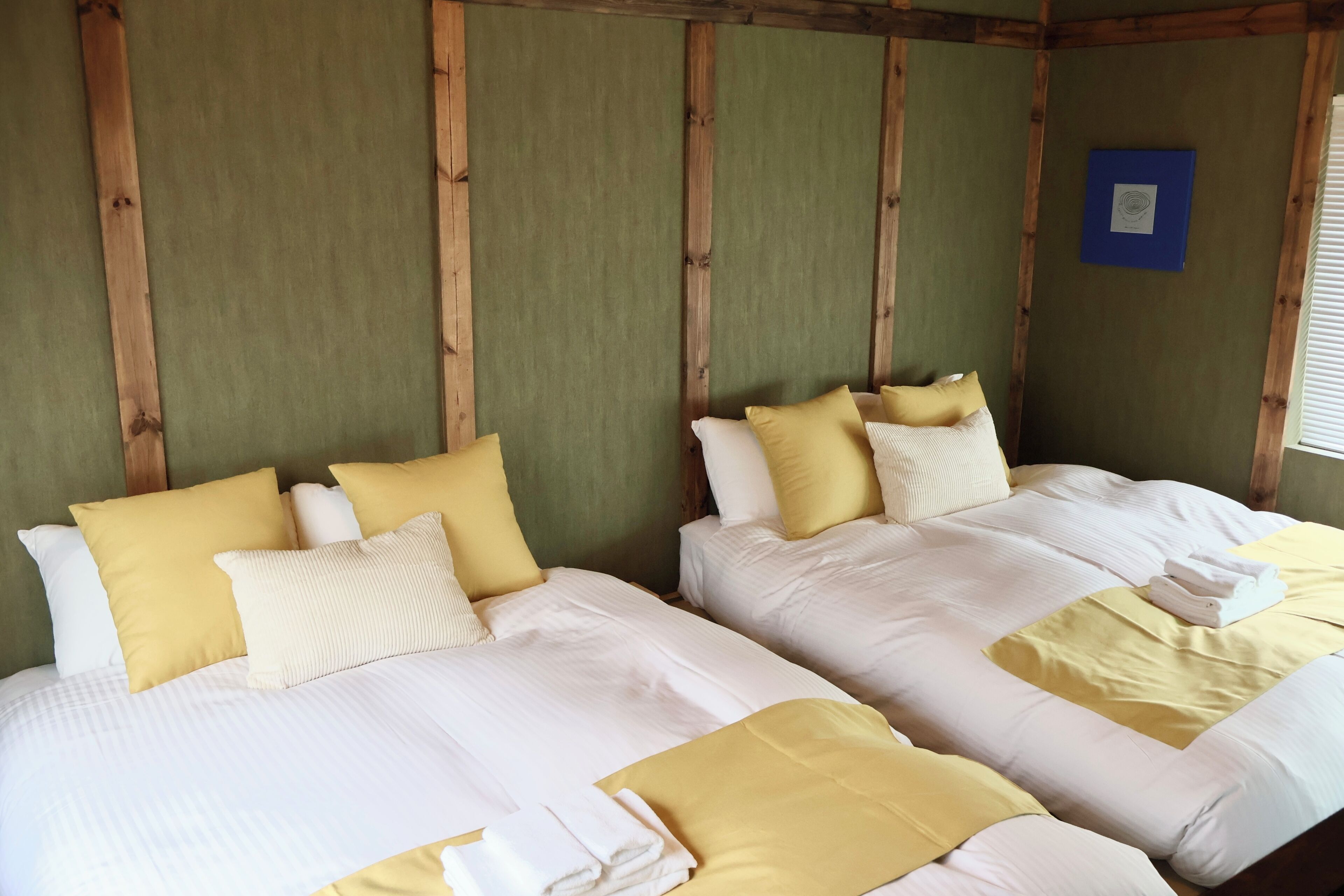 Blackout curtains, free WiFi