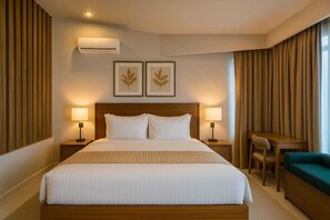 2 soverom, strykejern/-brett, internettilgang og sengetøy