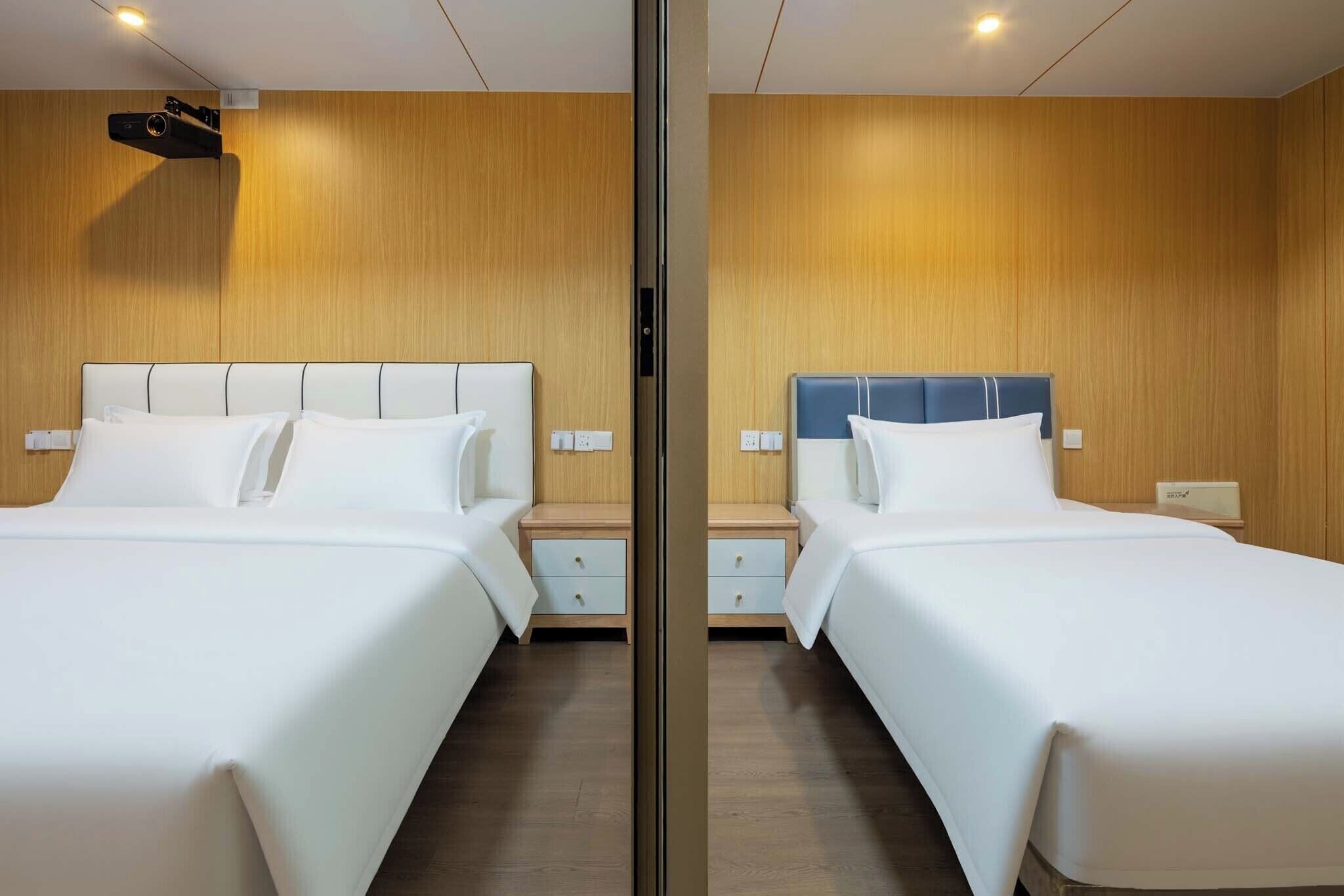 Kamar Triple Deluks, pemandangan kota | Seprai premium dan didekorasi berbeda-beda