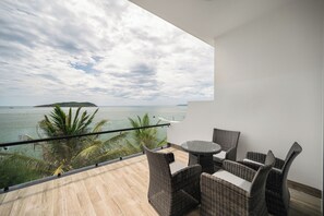 Premier Room, 2 Queen Beds, Beach View | Blackout drapes, iron/ironing board, free WiFi