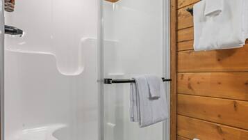 Shower, towels
