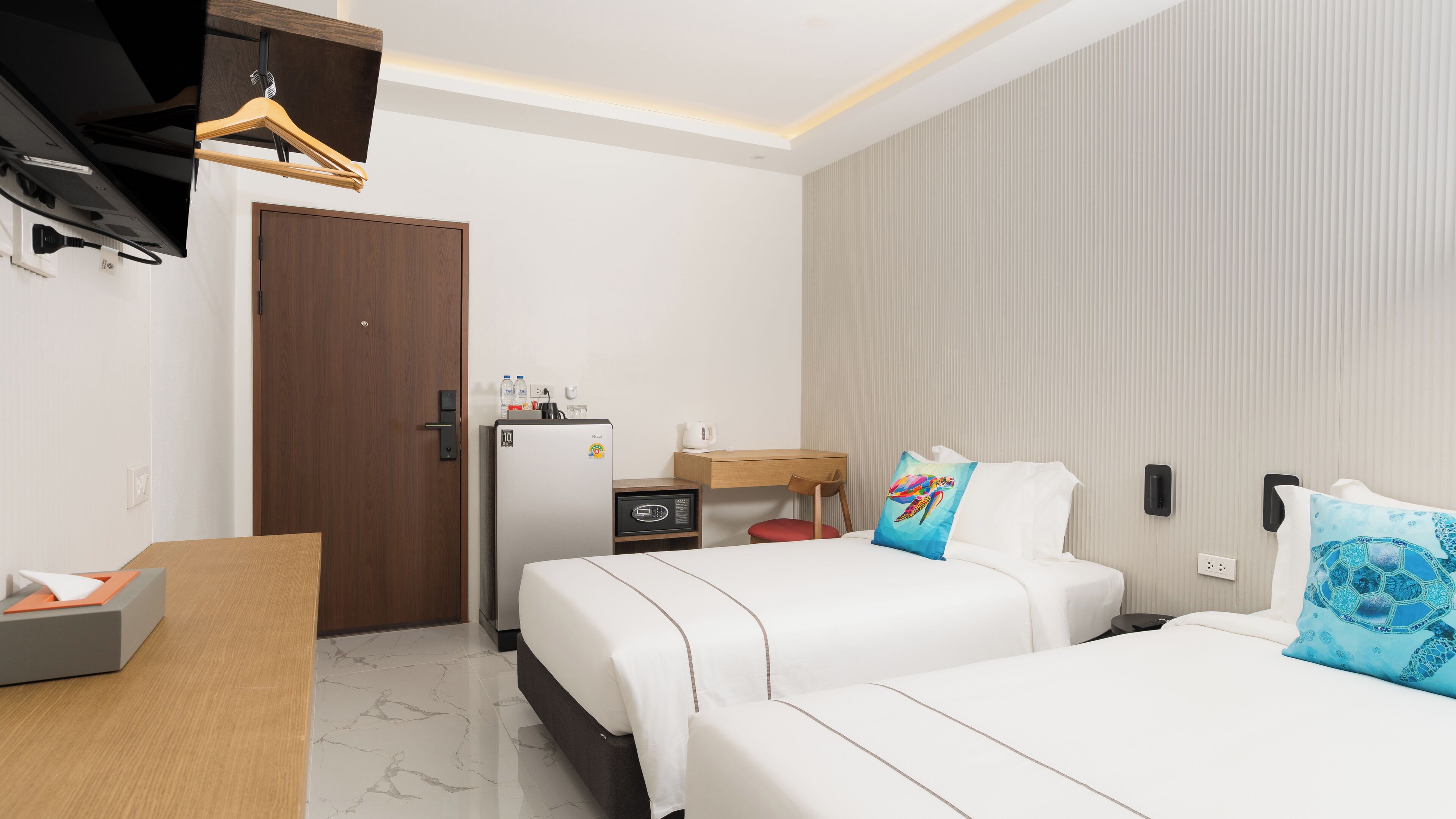 Deluxe Twin Room | Ilmainen Wi-Fi, vuodevaatteet