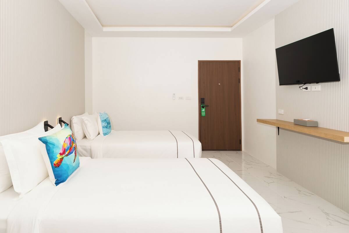 Wifi gratis y ropa de cama