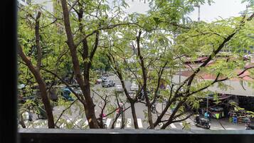 Apartamento superluxo, vista para a cidade | Terraço/pátio