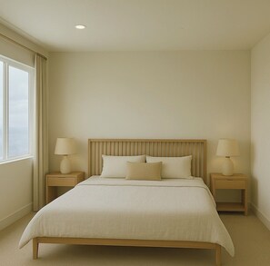 3 soverom, strykejern/-brett, wi-fi og sengetøy