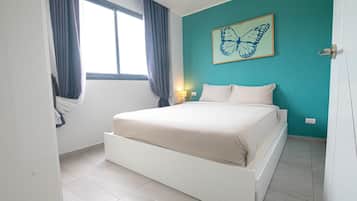 Apartment, Balcony | In-room safe, blackout drapes, iron/ironing board, free WiFi