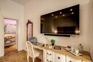 Superior Double Room, Balcony, City View | In-room safe, blackout drapes, soundproofing, iron/ironing board