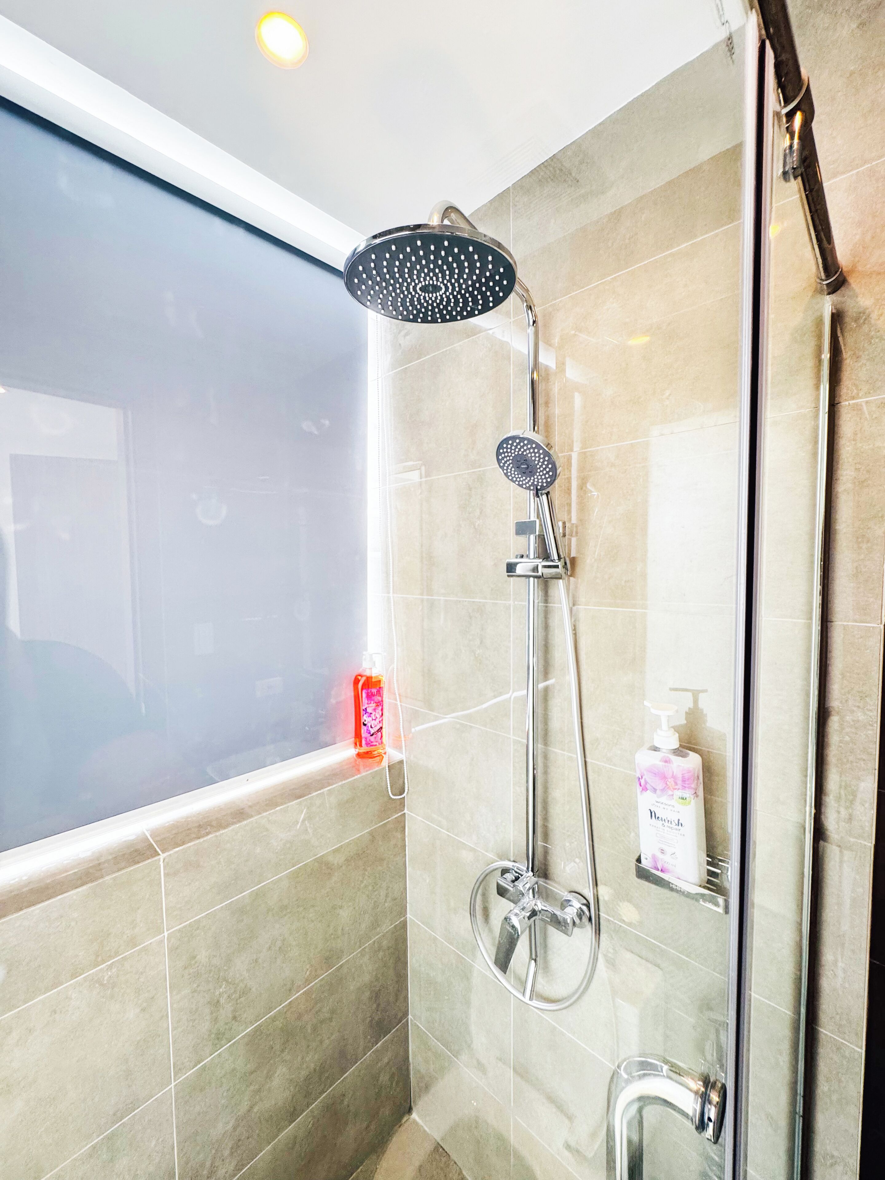Towels, soap, toilet paper