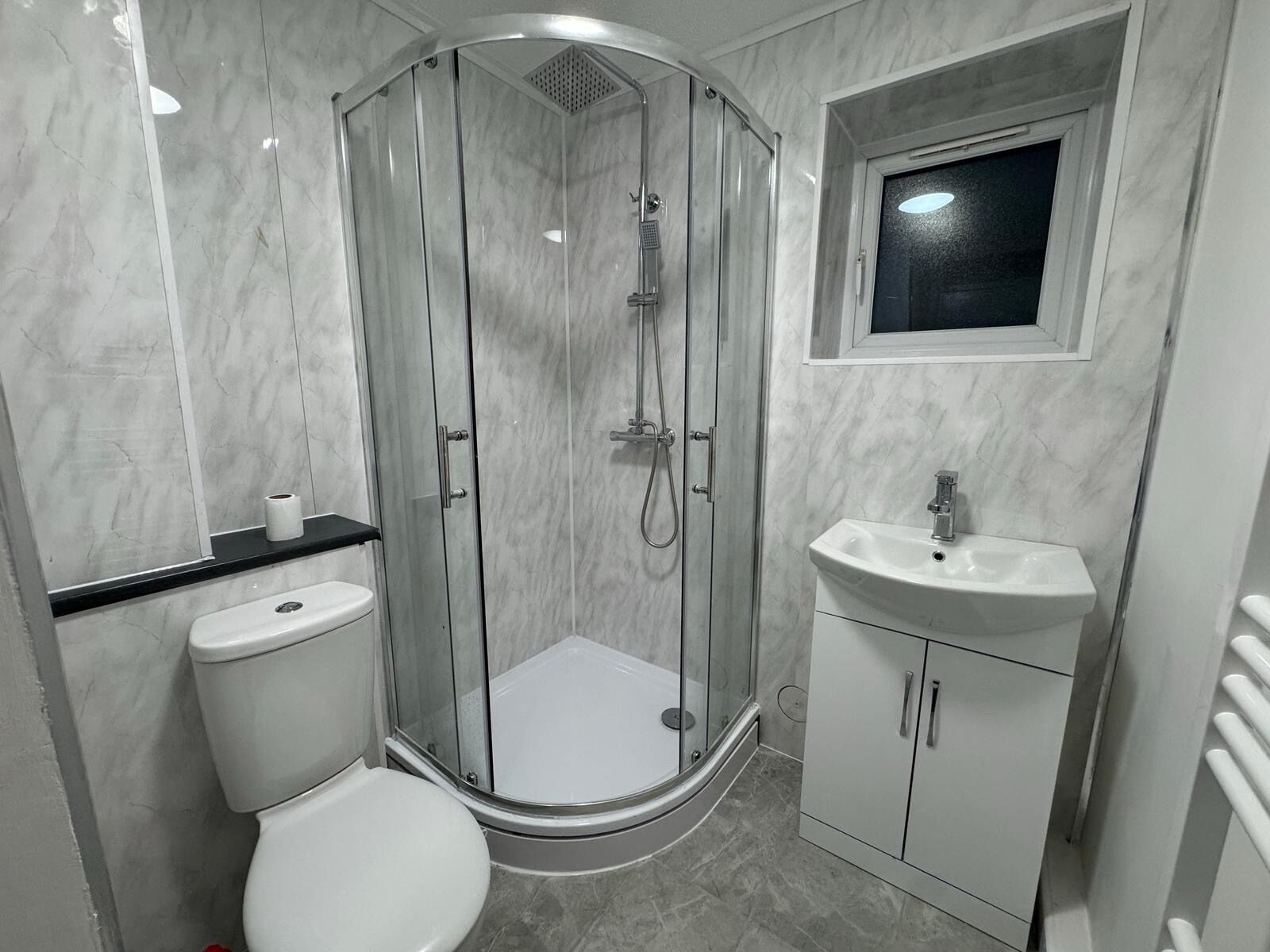 아파트, 침실 1개, 발코니, 정원 전망 | 욕실