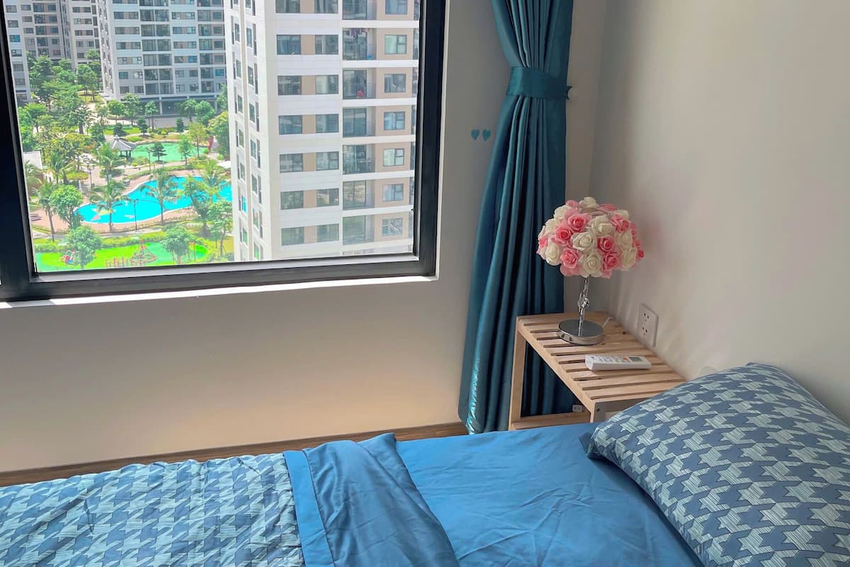 Apartemen Ekonomi, 1 kamar tidur, balkon, pemandangan kolam renang | Pemandangan dari kamar