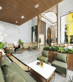 Sitzecke in der Lobby