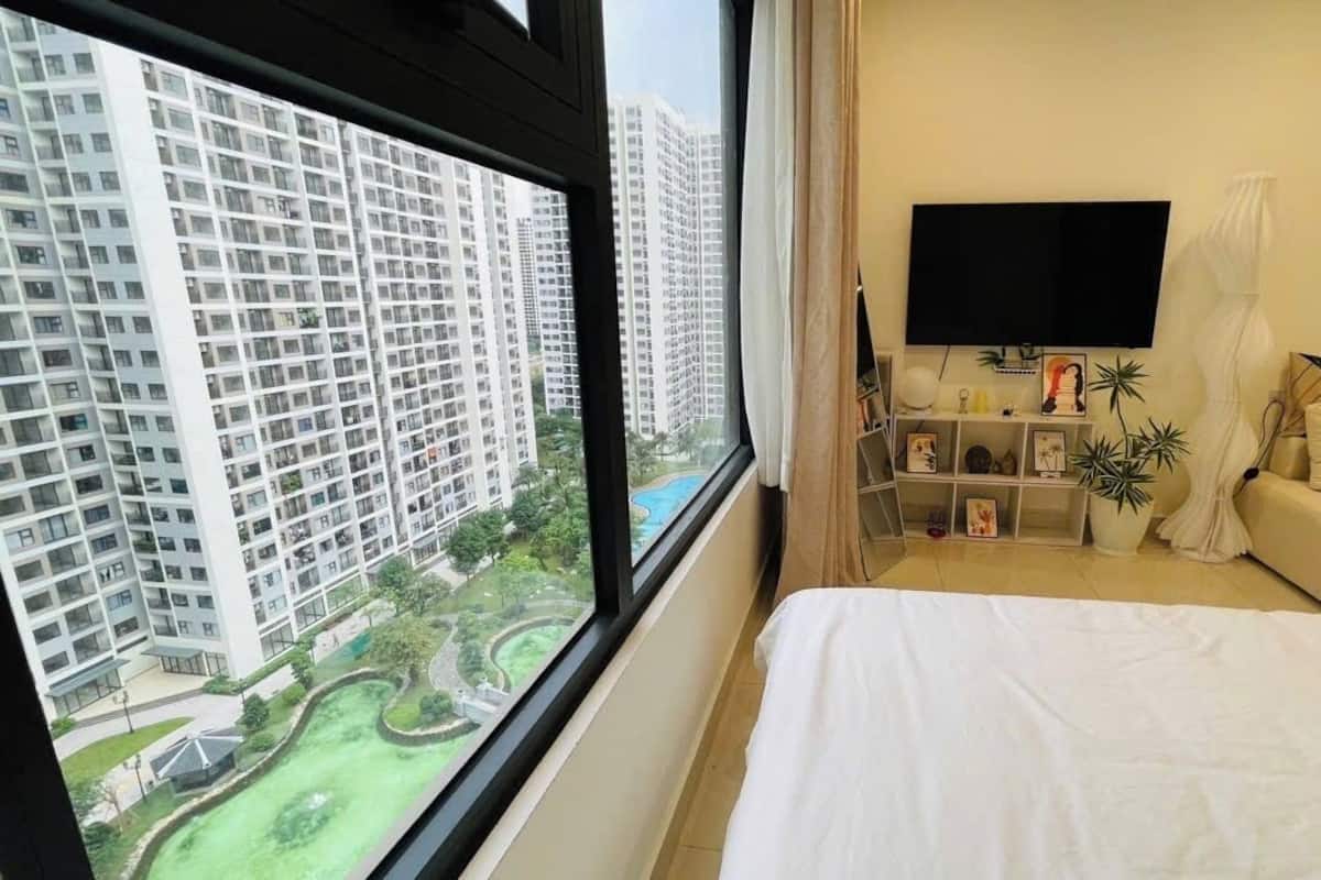 Studio Suite Keluarga, pemandangan kolam renang | Pemandangan dari kamar