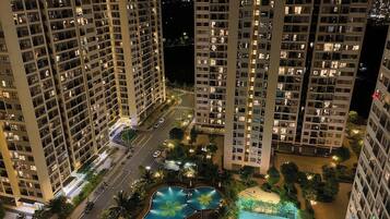 Romantic Apartment, 1 Bedroom, Balcony, Pool View | View from room