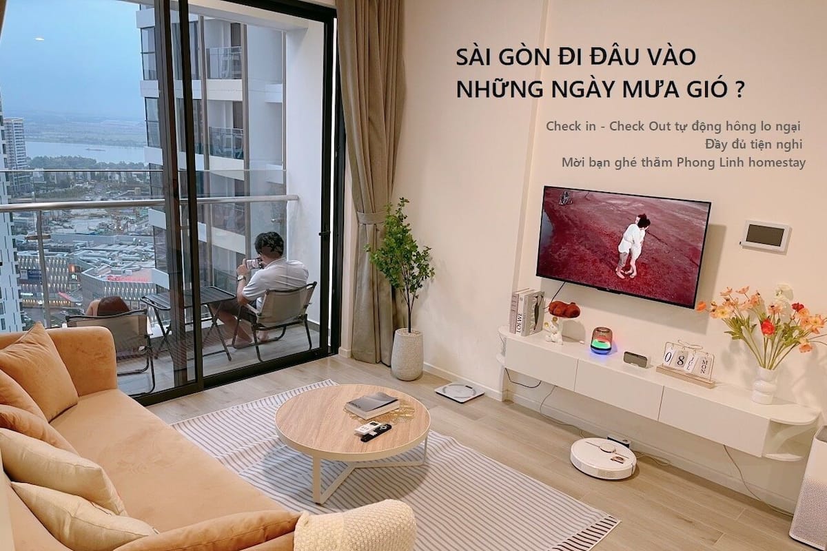 Apartemen Royal, 2 kamar tidur, balkon, pemandangan kolam renang | Area keluarga | TV layar datar