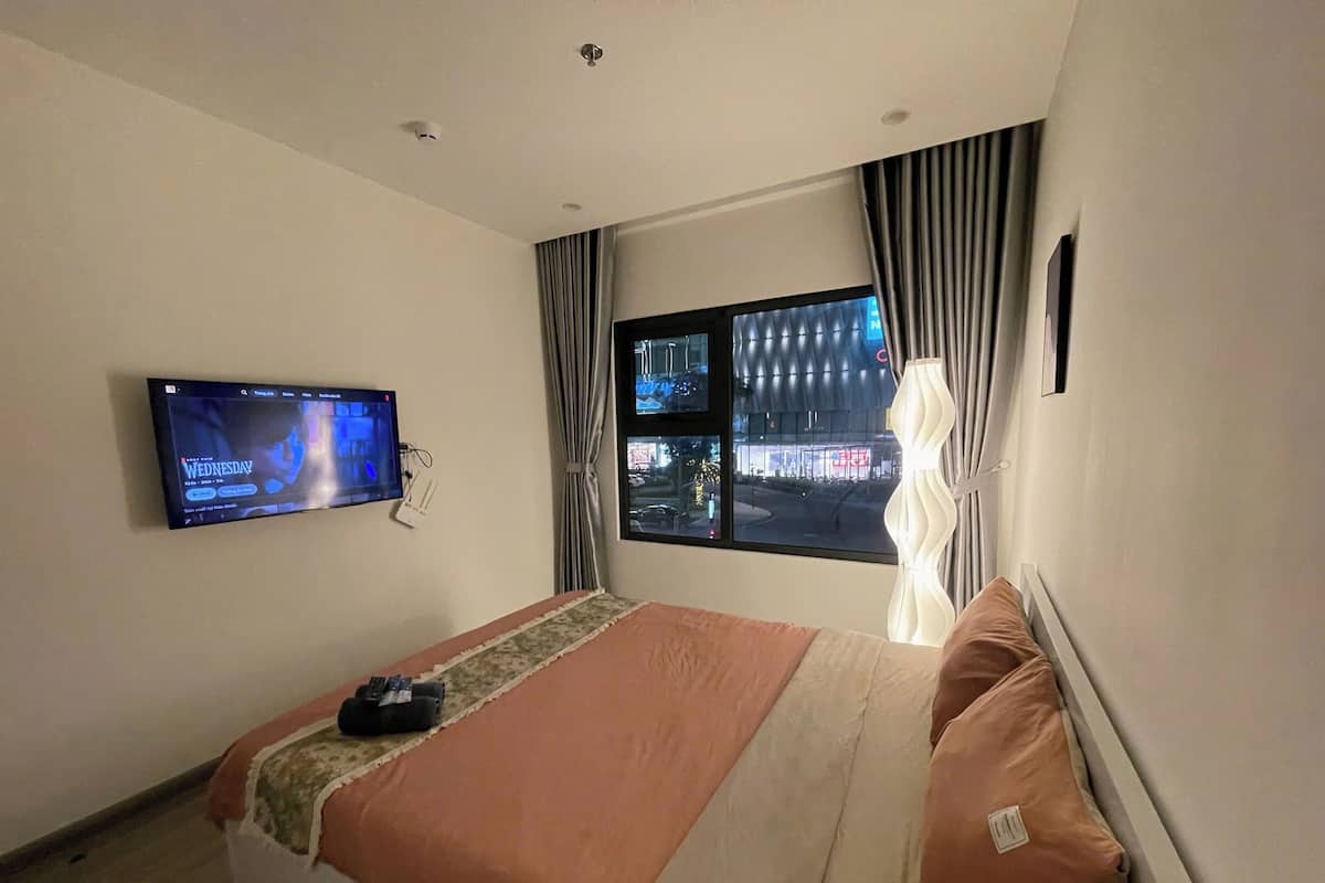 Apartemen Mewah, 1 kamar tidur, balkon, pemandangan kota | Pemandangan dari kamar