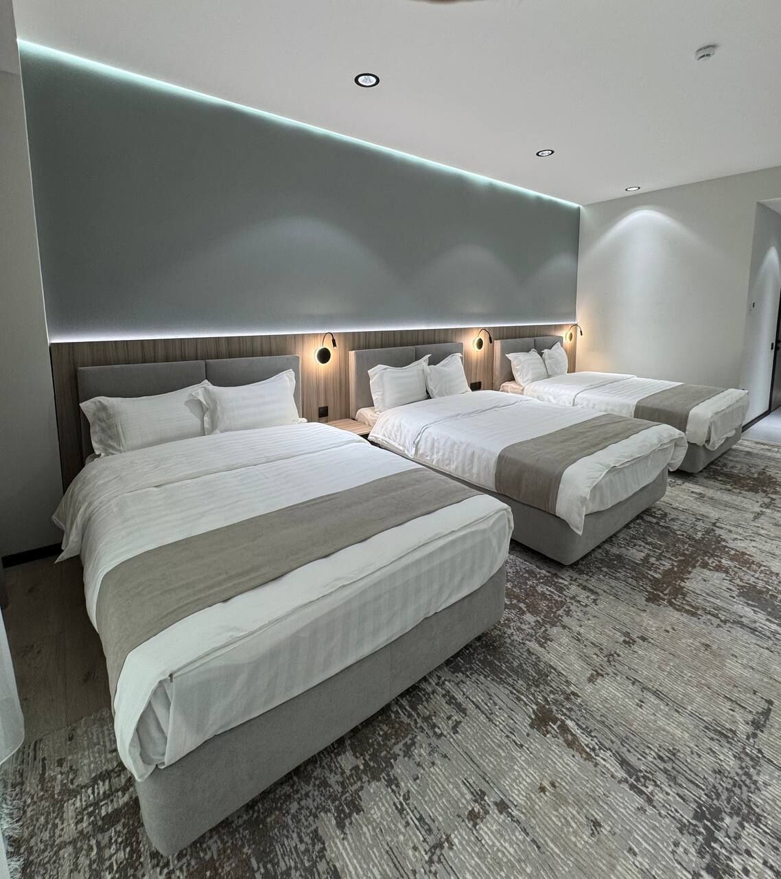 Triple Room, City View | In-room safe, blackout drapes, iron/ironing board, free WiFi