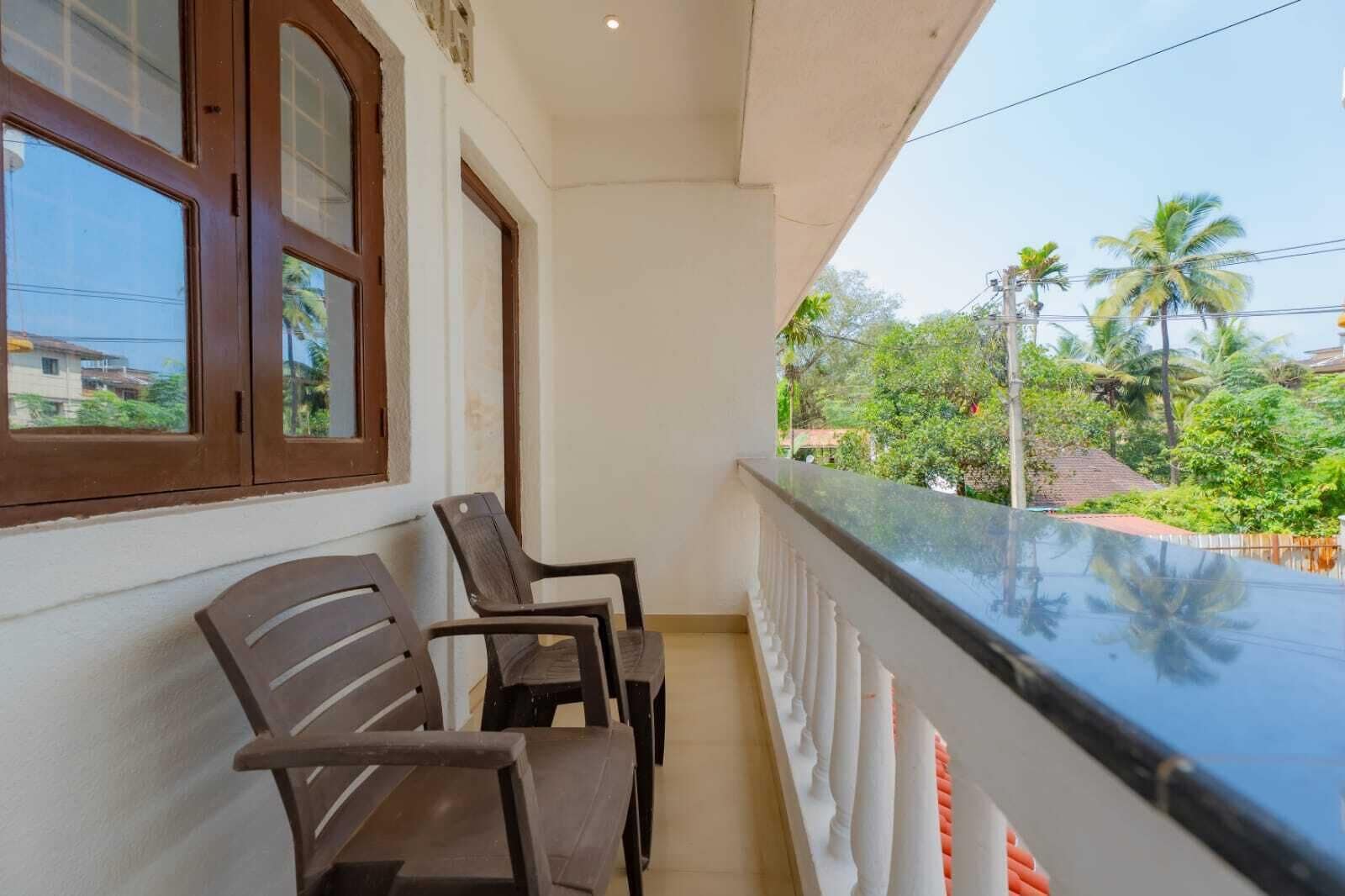 ファミリー 4 人部屋 パークビュー | ノートパソコン用作業スペース、WiFi (無料)