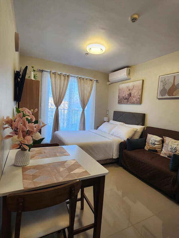 1 bedroom, WiFi, bed sheets