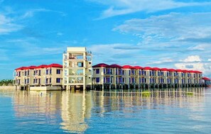 Fassade der Unterkunft