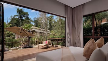 In-room safe, desk, blackout curtains, iron/ironing board