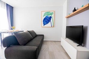 Apartment, 1 Bedroom, Balcony, Mountain View | Living area - 1BR Apartment near Villa Market  T2-423 (Chalong)