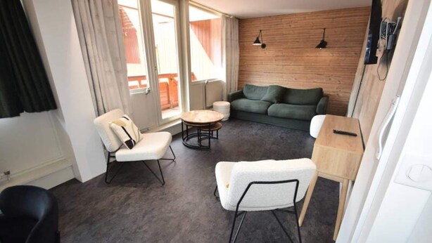 Living area - 4 Rooms 8 People - LE Vercors - Renovated - Plagne Centre (La Plagne-Tarentaise)