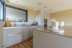 Villa | Private kitchen | Highchair - Modern, Luxurious and Sustainable Nature Villa (De Waal)