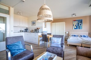 House | Living room - 2 Person Studio With sea View (De Koog)