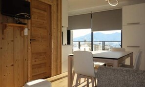 Dining - 3-room Apartment + Mountain Corner Haut Cognet (Huez)
