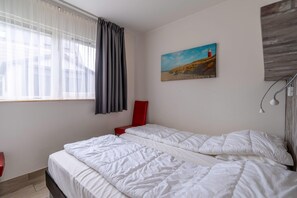 2 chambres, ameublement personnalisé, draps fournis