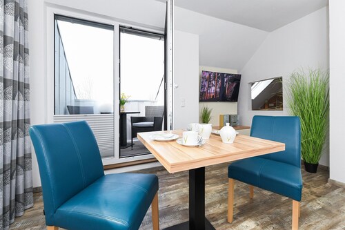 Ferienwohnung mit Balkon in Bensersiel