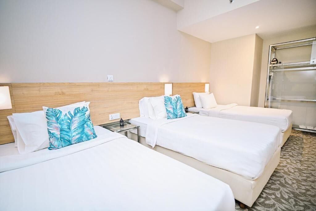 標準四人房 | 書桌、熨斗/熨衣板、免費無線上網