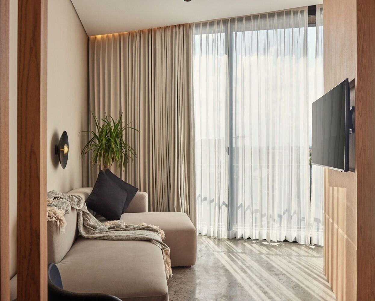 Smart TV 50-inci dengan saluran TV digital