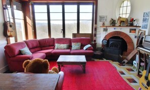 Fireplace - Houses & Villas for 10 People (Aiguebelette-le-Lac)