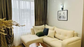 In-room safe, desk, laptop workspace, blackout drapes