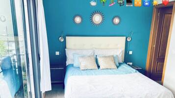 1 makuuhuone, silitysrauta/-lauta, internet, vuodevaatteet