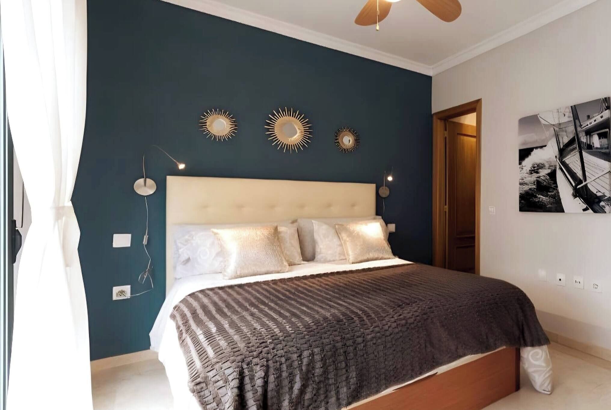 1 bedroom, iron/ironing board, Internet, bed sheets