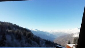 Blick von der Unterkunft
