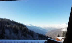 Blick von der Unterkunft