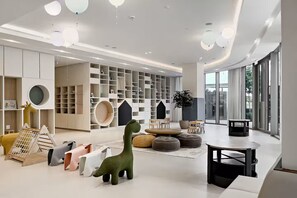 Lekområde för barn inomhus