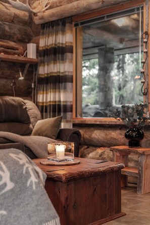 Superior Villa, 5 Bedrooms, Slope side | Living area