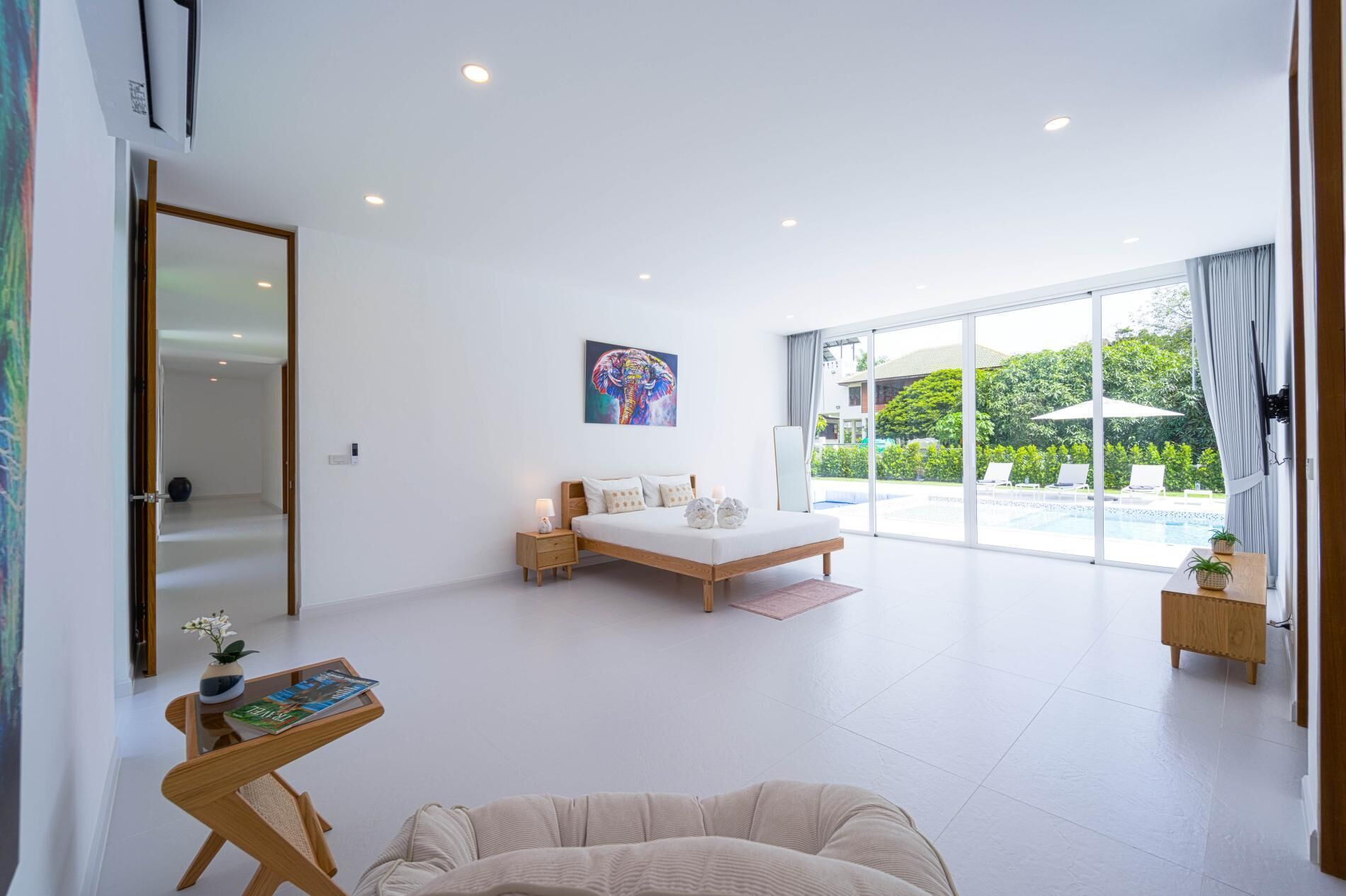 House, Private Pool, Garden View