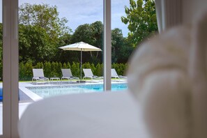 하우스, 전용 수영장, 정원 전망 | 객실에서 보이는 전망
